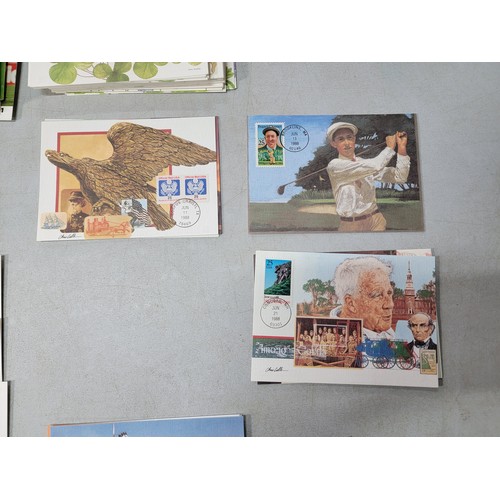 65 - 4x different sets of postcards and First Day Covers to include a rare vintage postcards set relating... 