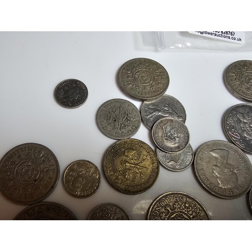 303 - qty of various coins from around the world to inc. 9x American coins some which have some silver con... 