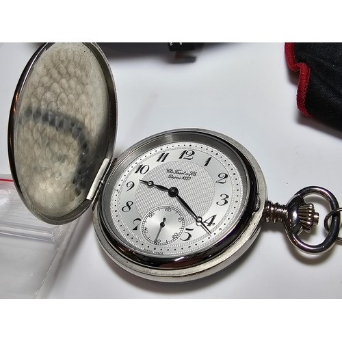 311 - Good quality Tissot Savonnette Mechanical full hunter pocket watch with a 17 jewel Swiss movement, w... 