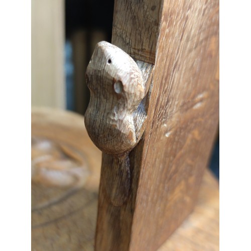 562 - A good quality oak very well carved and well detailed Welsh chair by 