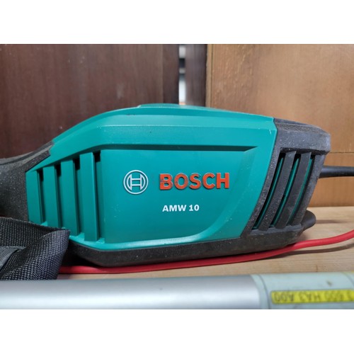 482 - Bosch extendable hedge trimmer model amw10 in good order