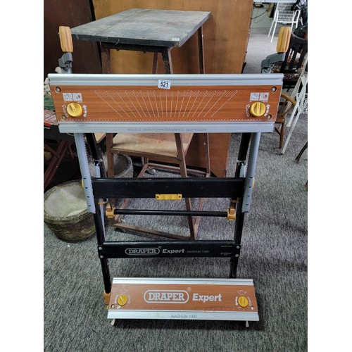 521 - Good quality Draper expert work bench in good order