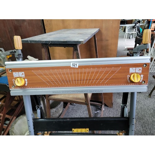 521 - Good quality Draper expert work bench in good order