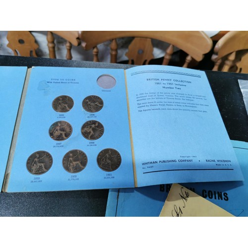 153 - Large quantity of collectors coins inc a Victoria coin collection, Royal mint coin collection 1983, ... 