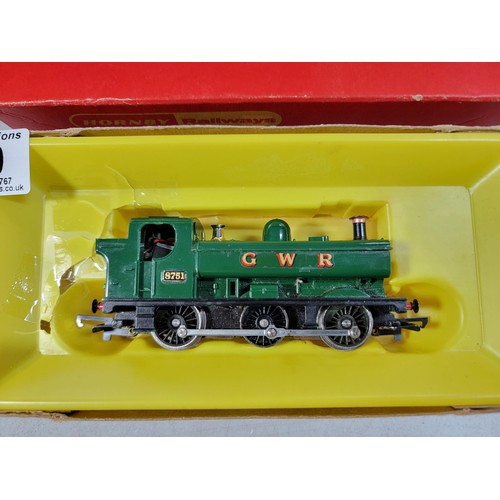 30 - Hornby R51S GWR 0-6-0 pannier tank locomotive, No.8751 complete with original box and repaired plast... 