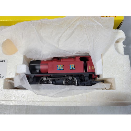 35 - Boxed Hornby R3069 class D 0-4-0 Midland Railways red locomotive No.11 boxed as new with instruction... 