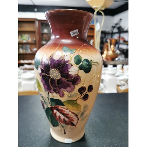 166 - A quantity of Asian vases to include a Satsuma vase, a hand painted opaque vase and an interesting a... 