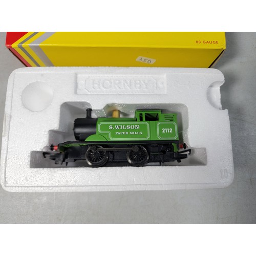 45 - Boxed as new Hornby R3752 0-4-0 loco S. Wilson Papermills No.2112 had a test run