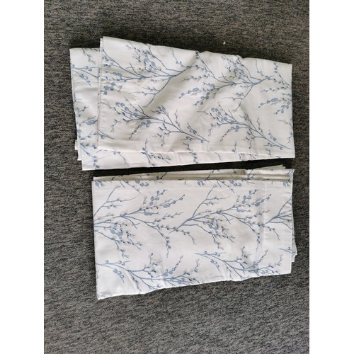 184 - Laura Ashley New lined curtains (pair) nice and heavy with drop of 200cm width 180cm