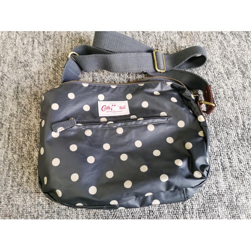 186 - 2 x Cath Kidson bags a red polka dot and a black polka dot