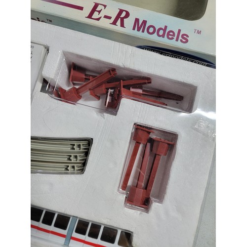 48 - Extremely rare boxed as new E-R models Monorail set in red complete and working as it should runs of... 