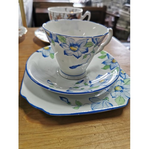 536 - Large quantity of collectable china mainly of cup and saucer sets along with coronation ware, inc a ... 