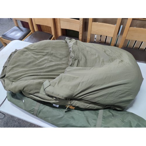 6 - Good quality Trakker big snooze complete along with a bagged compact sleep system for fishing all in... 