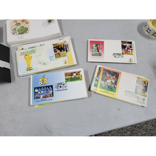 19 - Large quantity of good quality first day covers inc the 1986 World Cup, Flora and Funa from around t... 