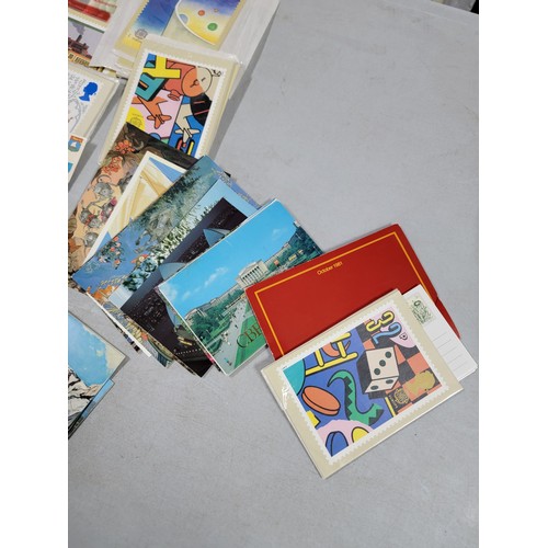 21 - Box containing a large collection of PDQ stamp cards covering various subjects inc Wildlife, Gilbert... 