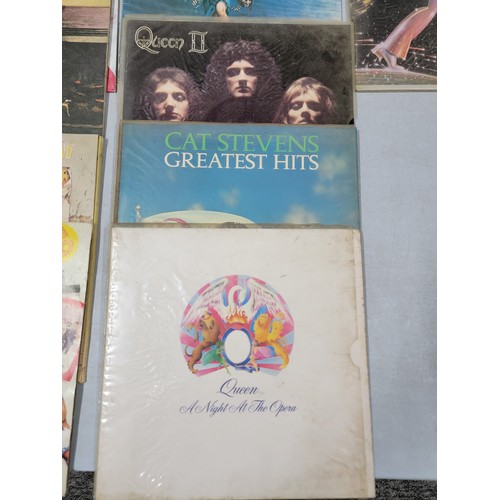 25 - Large quantity of LP's to include Rod Stewart, Queen, Elton John, Car Stevens etc