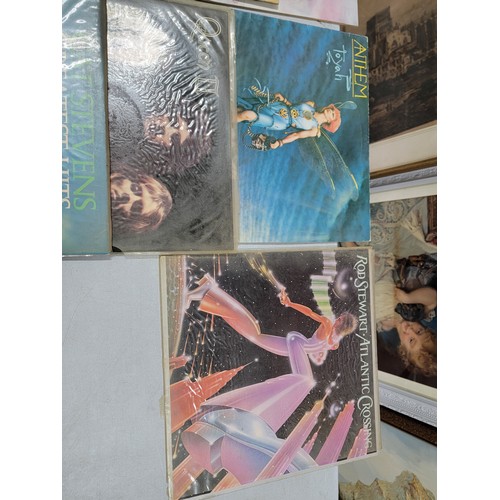 25 - Large quantity of LP's to include Rod Stewart, Queen, Elton John, Car Stevens etc