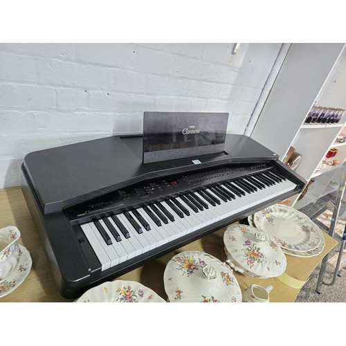 110 - A good quality Yamaha Clavinova CVP-20 keyboard with full weighted keys, ideal for piano practice. T... 