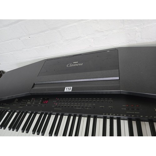 110 - A good quality Yamaha Clavinova CVP-20 keyboard with full weighted keys, ideal for piano practice. T... 