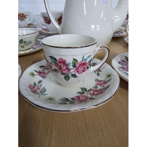 111 - A collection of part dinner and tea sets to include a good 38 piece Royal Doulton Old Leeds Sprays d... 