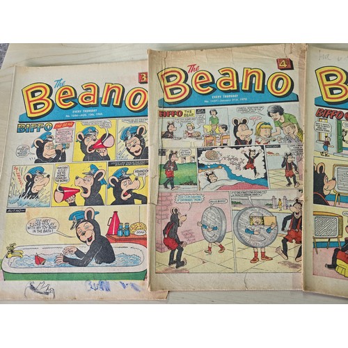 226 - A collection of early vintage Beano items to include a 1954 The Beano Book and a 1959 The Beano Book... 