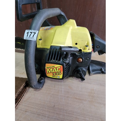 177 - McCulloch MAC 335 petrol chainsaw with a 16