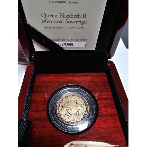 343 - The Royal mint Britannia 2023 UK 1/4 Oz (7.80g) gold proof coin £25 with King Charles III head, stru... 