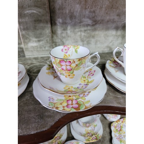 428 - Large collection of Royal Albert part tea sets, inc 18x Royal Albert Old Country Roses cups saucers ... 