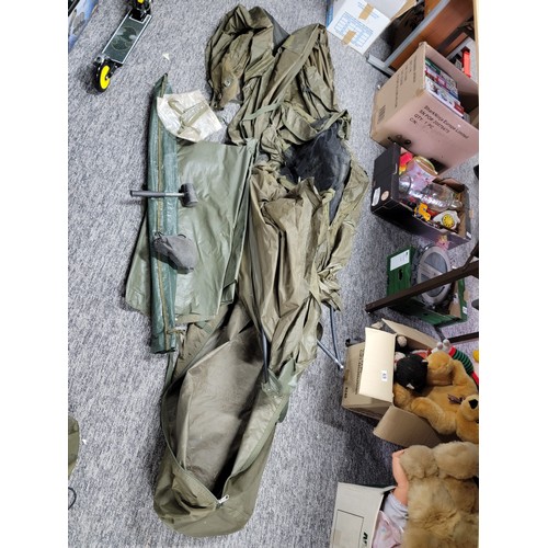 1 - Extra large two man fishing bivvy - complete with instructions and accessories