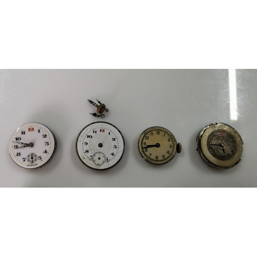 267A - Large quantity of various mechanical watch movements and dials, to include some good brand names. Mo... 