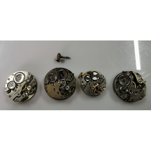 267A - Large quantity of various mechanical watch movements and dials, to include some good brand names. Mo... 