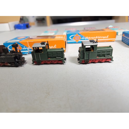 23 - 3x boxed Roco International Narrow Gauge Locomotives to include 2x 00 Gauge Diesel locomotives 4150,... 