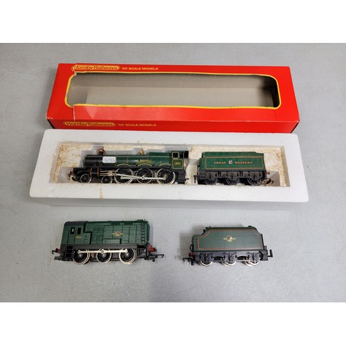 41 - Hornby 00 Gauge R.759 G.W.R. 4-6-0 Albert Hall locomotive in good overall condition with its origina... 