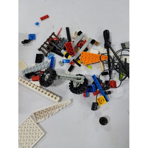 5 - 2x tubs containing a large quantity of early vintage assorted Lego pieces all from the 1960's.