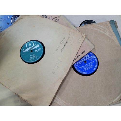 11 - Large quantity of 78's some in orginal sleeves inc Alfi & Harry, Tex Ritter, Al Macino etc