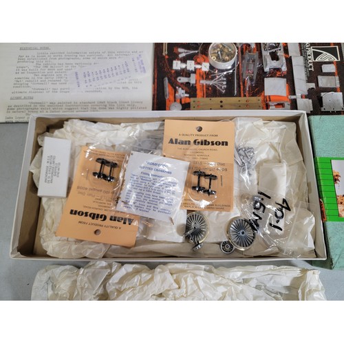 48 - 2x boxed locomotive kits inc a boxed Premier kit for a PK15 LNWR Cornwall and Webb Coupe with 4mm sc... 