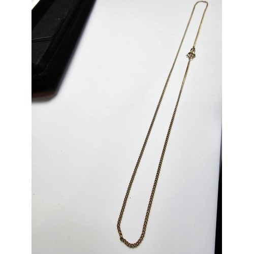 333 - An unusual 20ct. yellow gold neck chain (tested) in good clean condition, boxed. Marked 835 to clasp... 