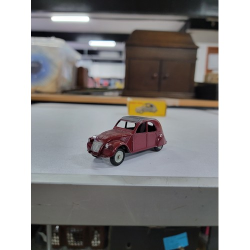 85 - Boxed Dinky diecast model car - 2 CV. Citroen No. 535