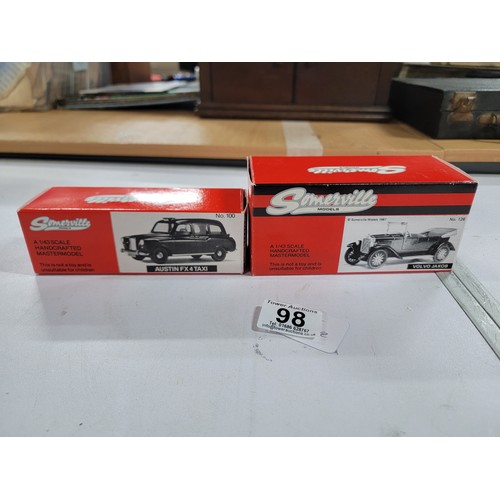 98 - 2x Quality As New Boxed Somerville Models diecast model vehicles which include Volvo Jakob 1927 No.1... 