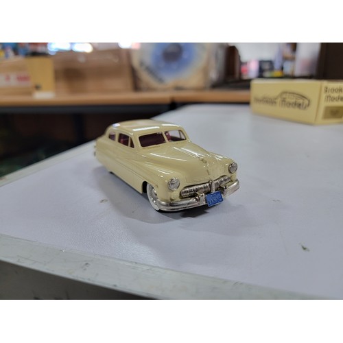 97 - 2x Quality As New Boxed Brooklin diecast model vehicles which include BRK. 15 1949 Mercury 2 Door Co... 