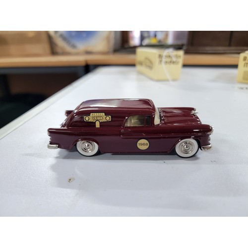 97 - 2x Quality As New Boxed Brooklin diecast model vehicles which include BRK. 15 1949 Mercury 2 Door Co... 