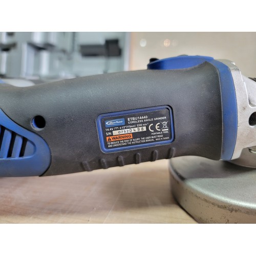 146 - Cased Blue Point cordless grinder with two batteries and charger in working condition