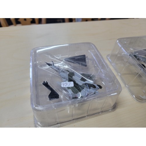 67 - 3x model planes all sealed inc a MIG-23, Mirage 2000, and a F-104 Starfighter.