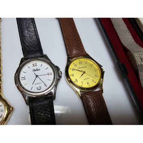 249 - A collection of 12x various wristwatchs to include a good Philip Mercia quartz watch, a ladies Seiko... 