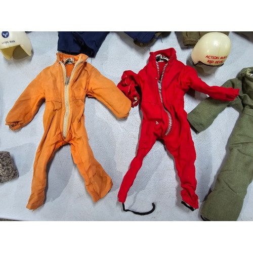 76 - A Large Comprehensive Collection of 1960's / 70's Action Man clothing and uniforms which includes ma... 