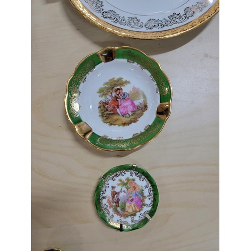 444 - Quantity of 7x pretty Limoges pieces