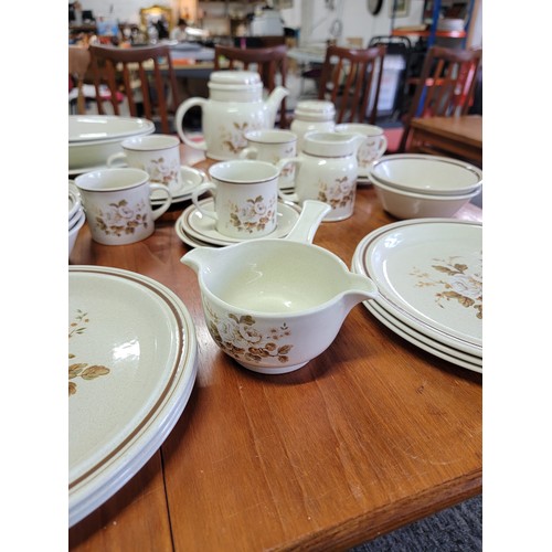 452 - Royal Doulton lambeth ware dinner set