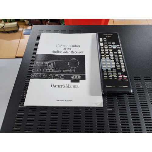 11 - Harmon / Kardon AVR 85 5.1 audio video receiver  remote AV amplifier tuner in full working order com... 