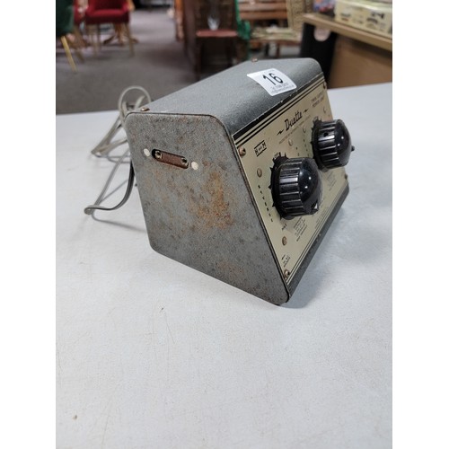 16 - Vintage Duette Power Unit by H&M twin supply power unit, complete with plug