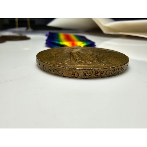 233 - An interesting lot relating to a British WWI soldier named to an Albert William Biddle 1918/1928. Th... 